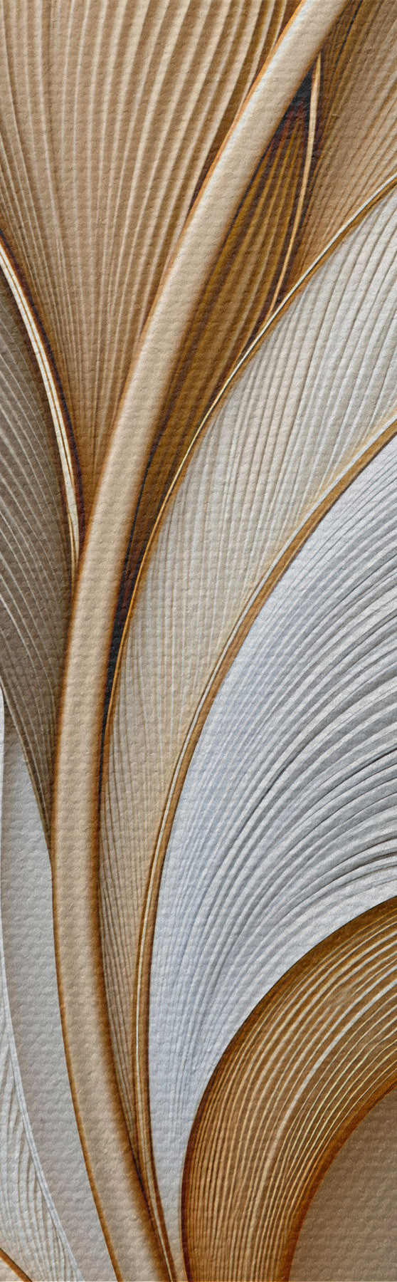 wall murals Abstract leaves s51176