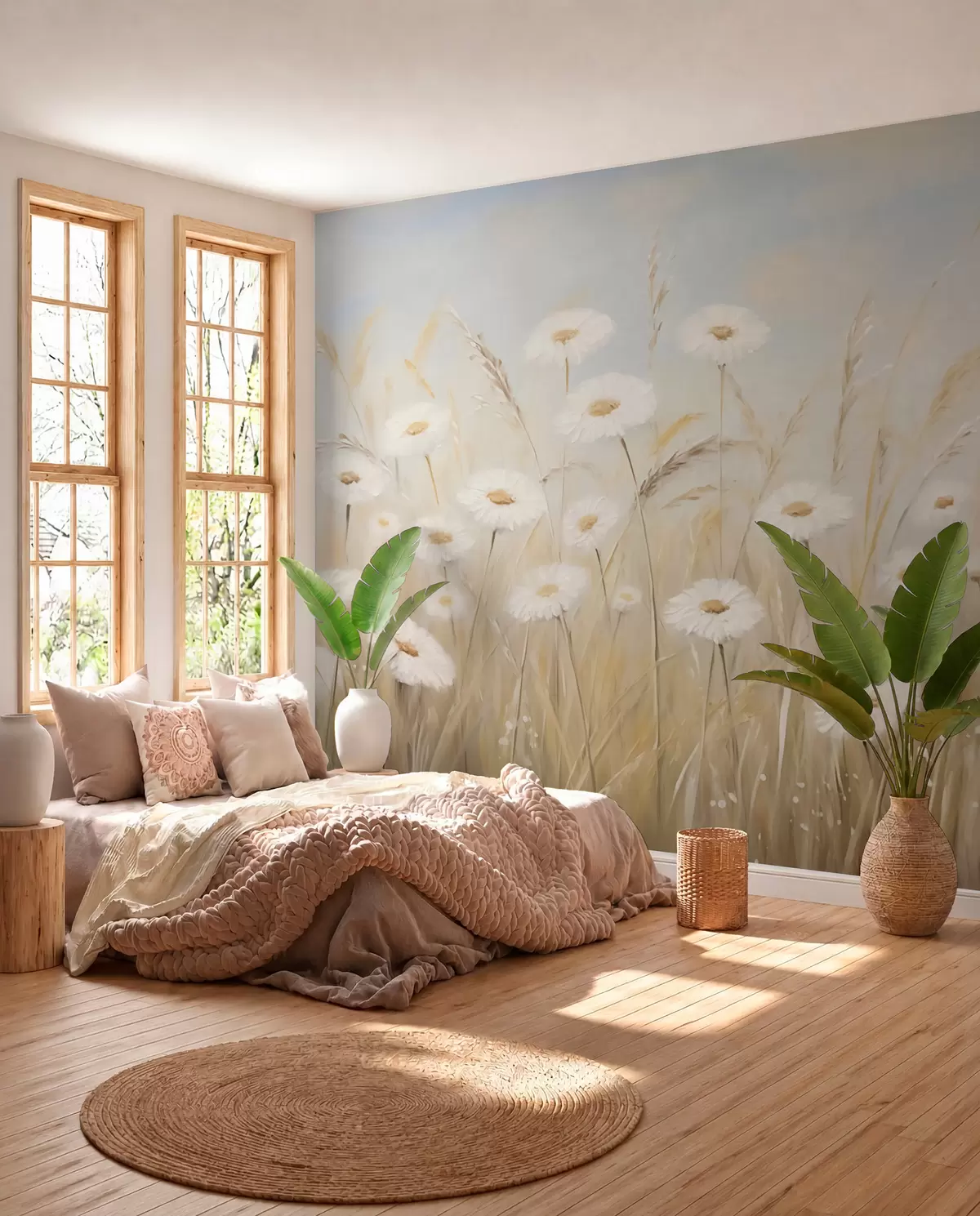 peintures murales Fleurs sauvages w05831