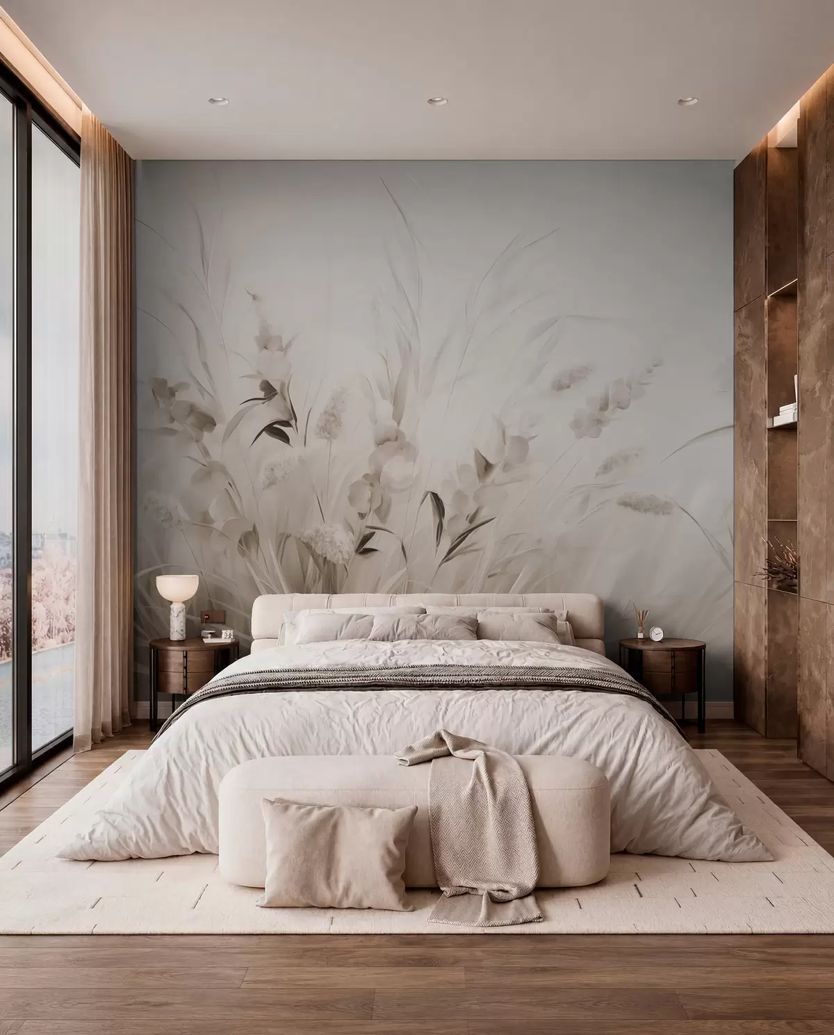 Wall Mural Photo Wallpaper Field of flowers w05913