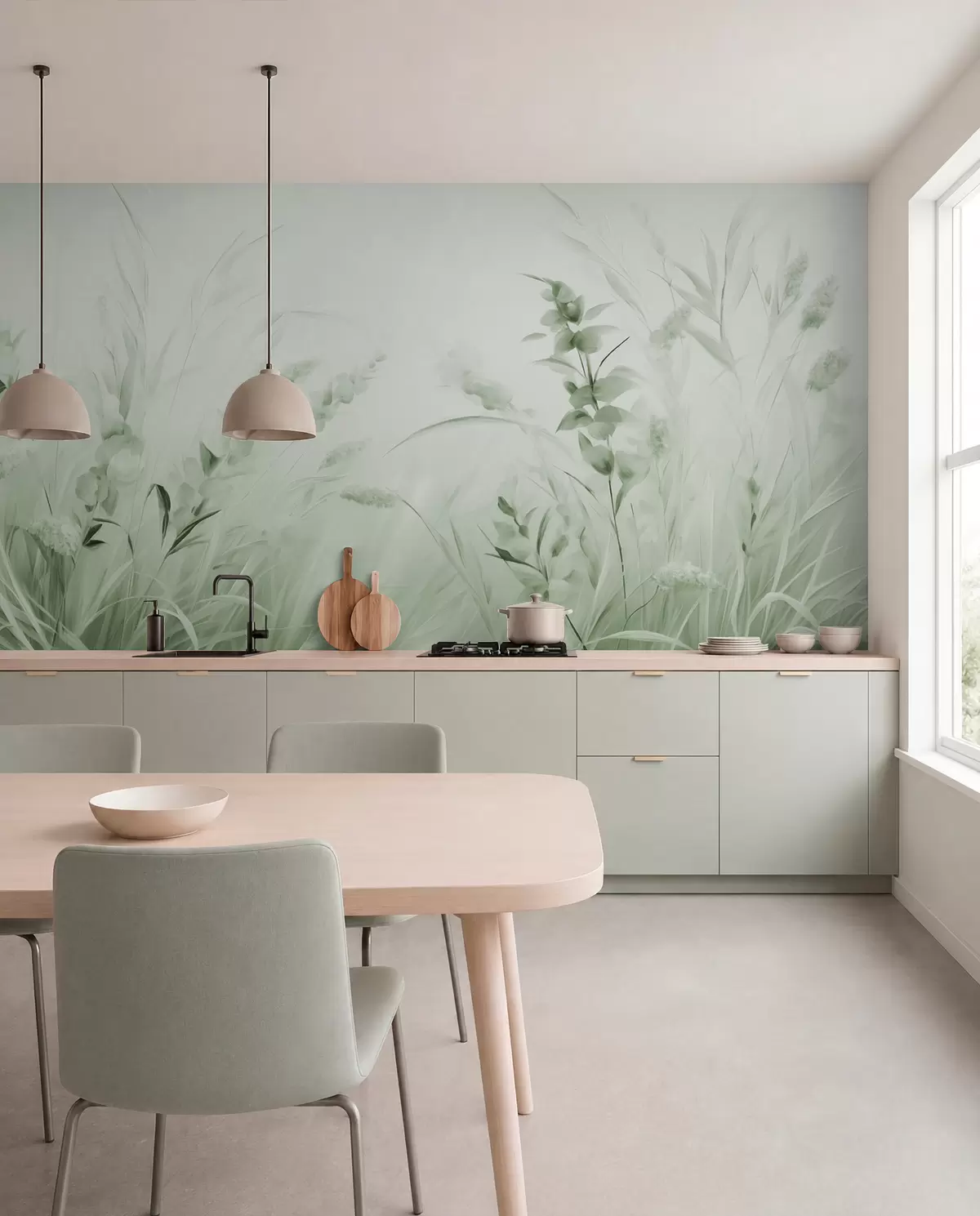 Wall Mural Photo Wallpaper Field of flowers w05913v1