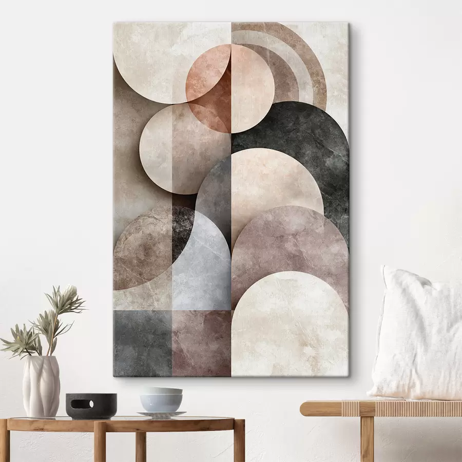 Wall Mural Photo Wallpaper Overlapping circles s51184