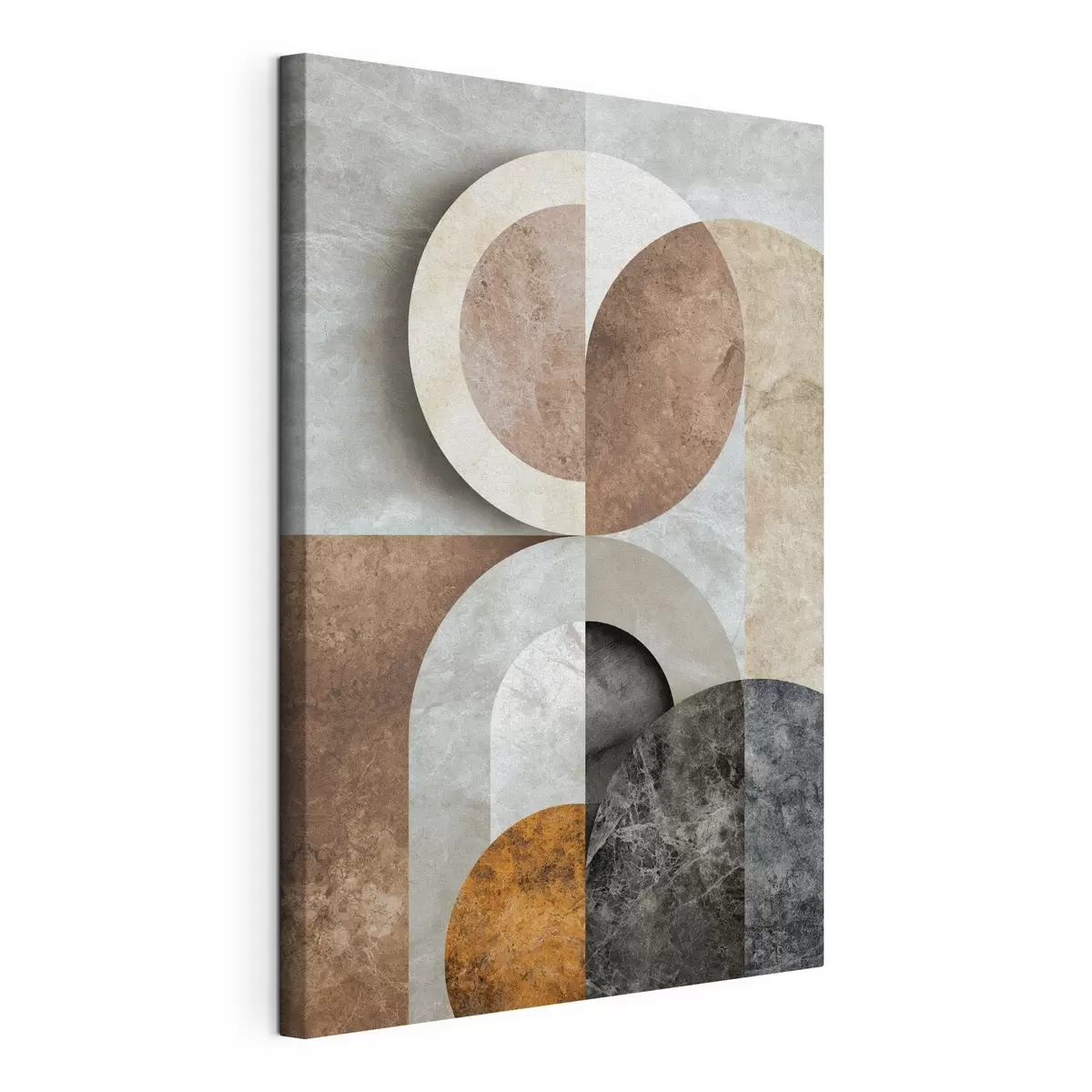 wall murals Geometric composition with circles s51281