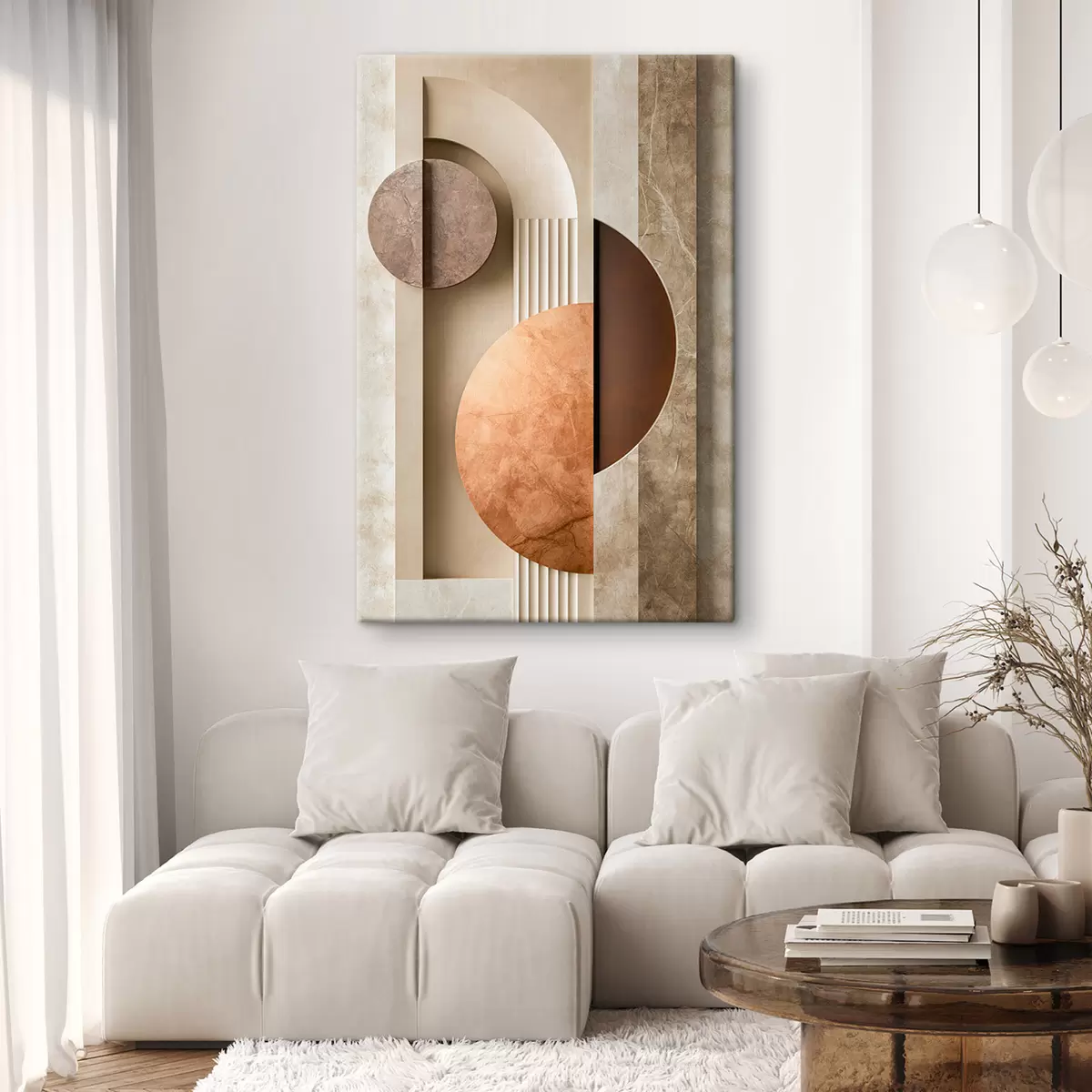 wall murals Modern abstract geometry s51282