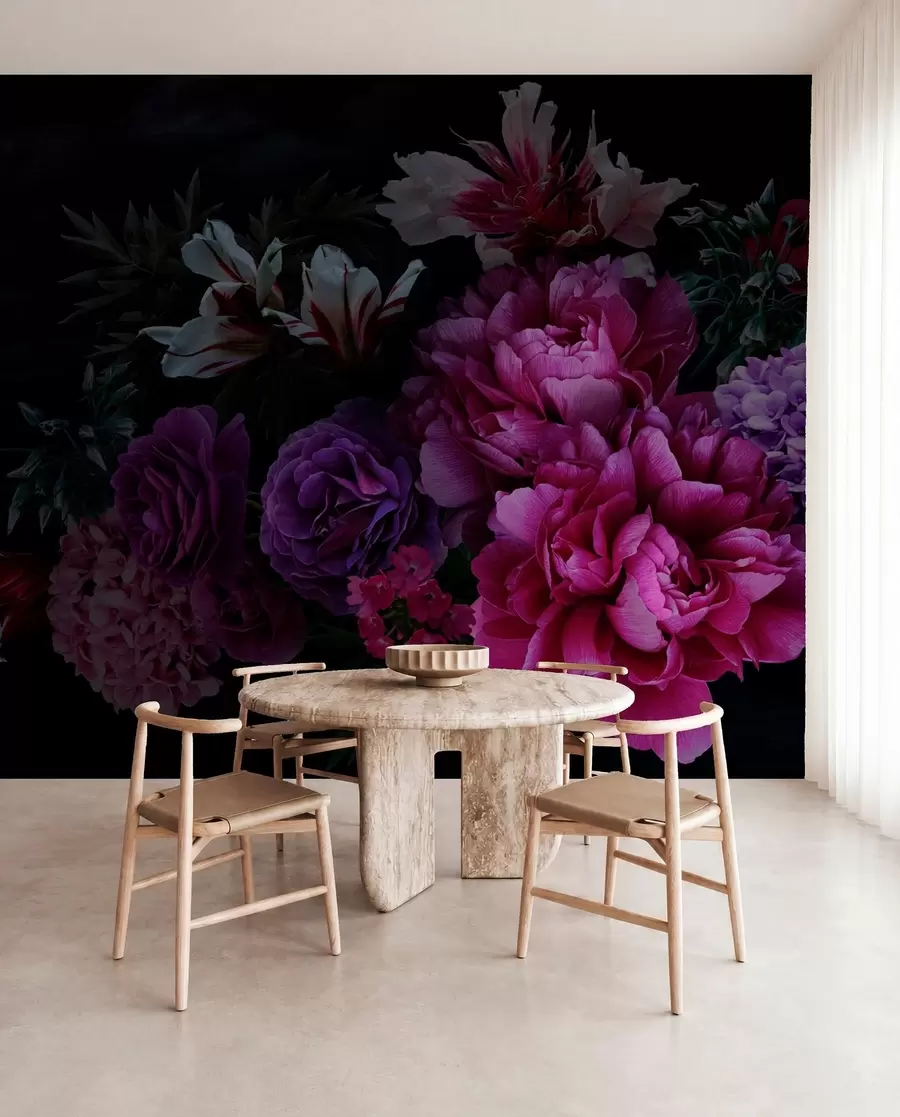 wall murals Bouquet of magnificent peonies u72224