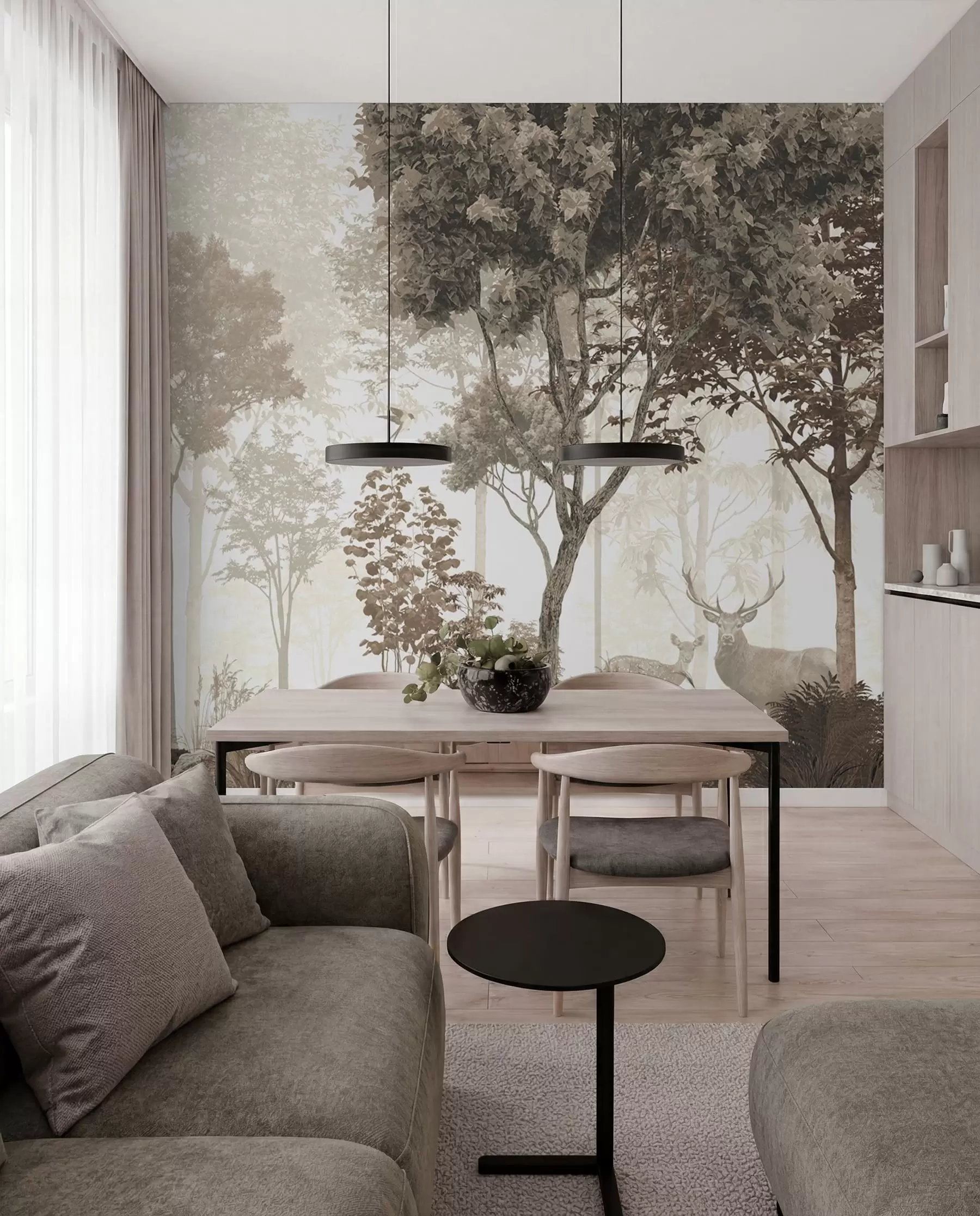 Wall Mural Photo Wallpaper Magical forest u72134