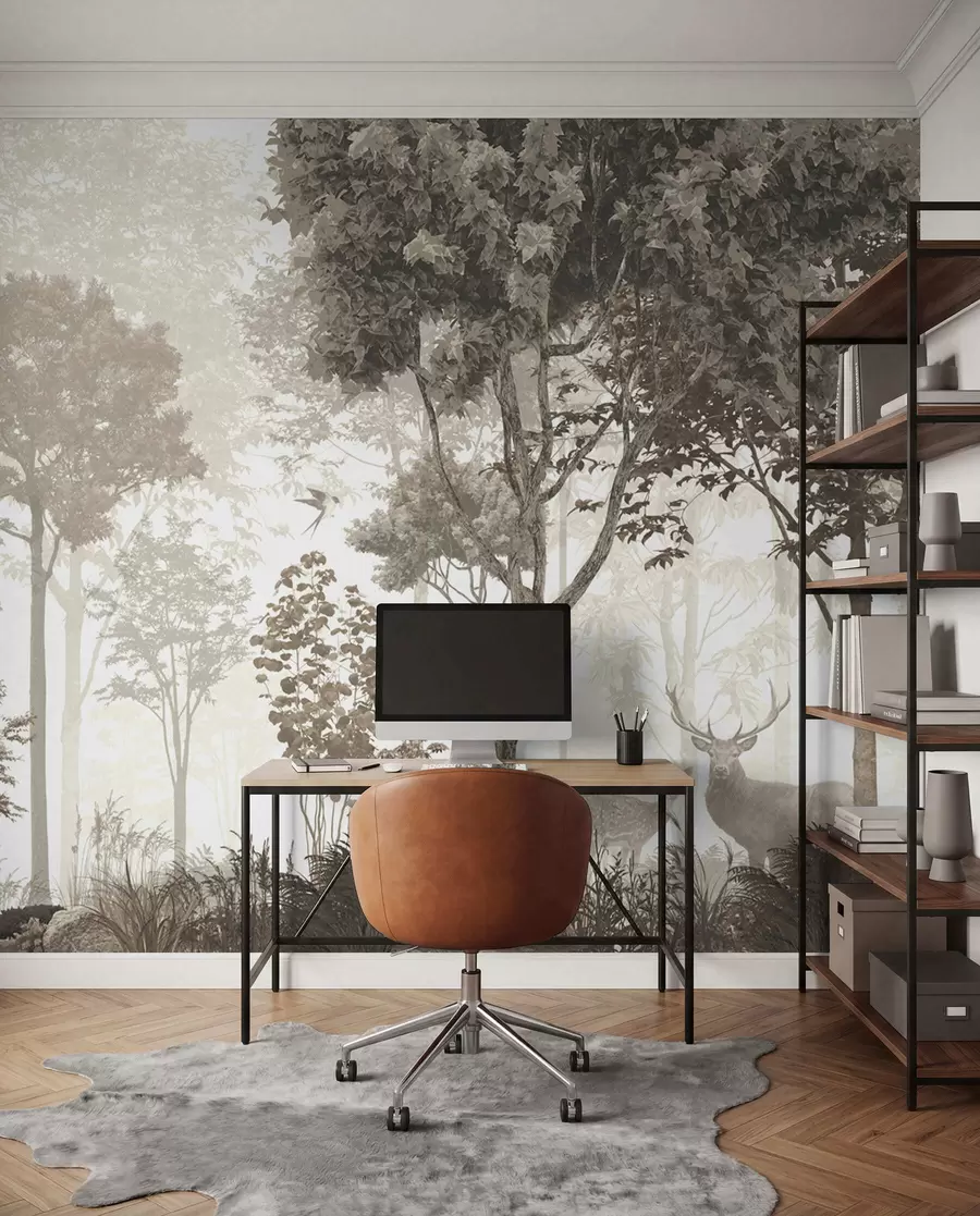 wall murals Magical forest u72134