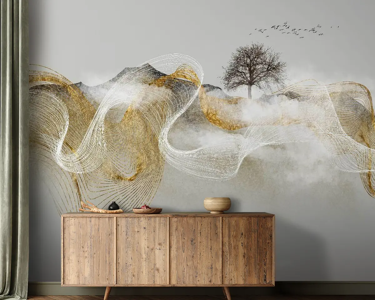 peintures murales Gestes, art et polices u16828