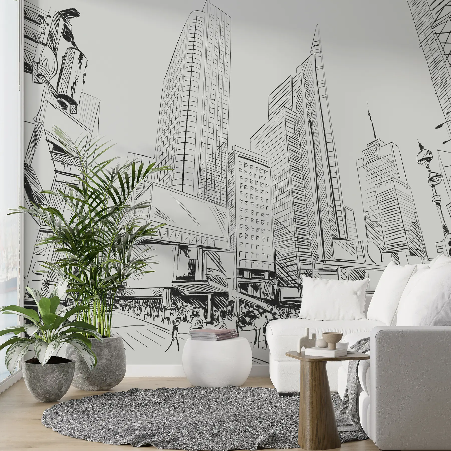 wall murals Building, skyscraper e tower block u29979
