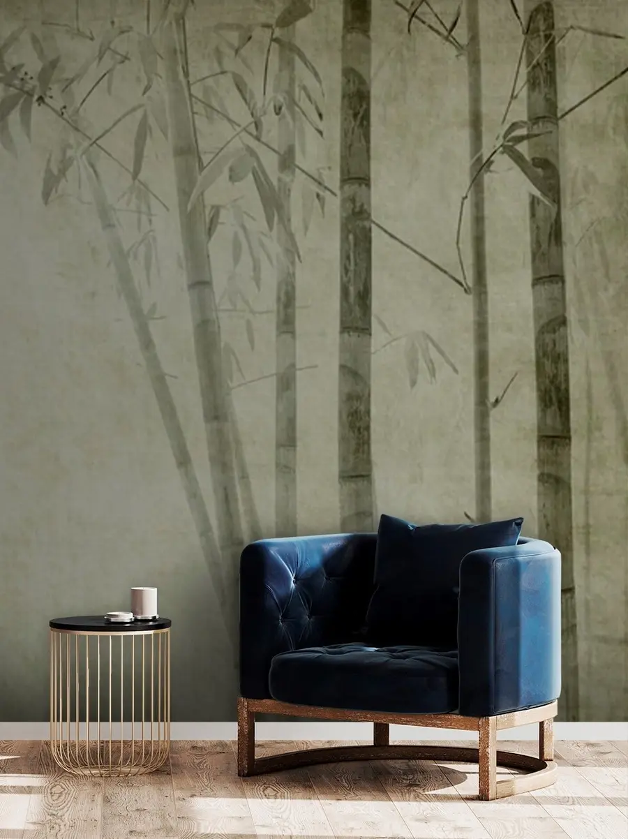 peintures murales Minimalisme Bambou u72564