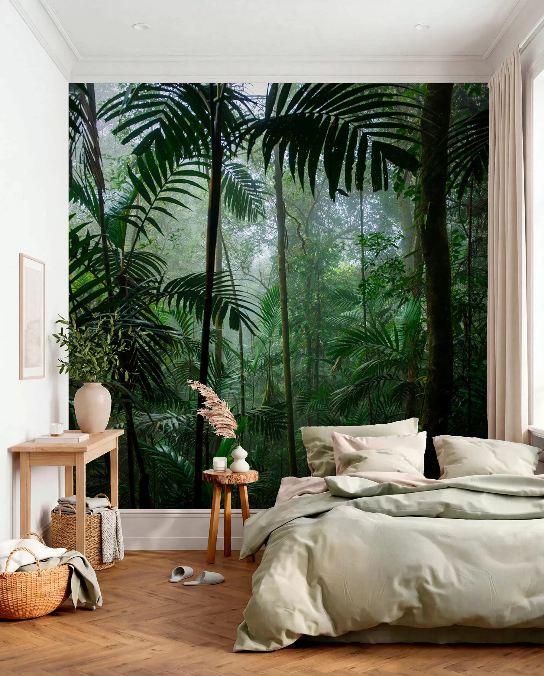 Wall Mural Photo Wallpaper Rainforest Light u72344