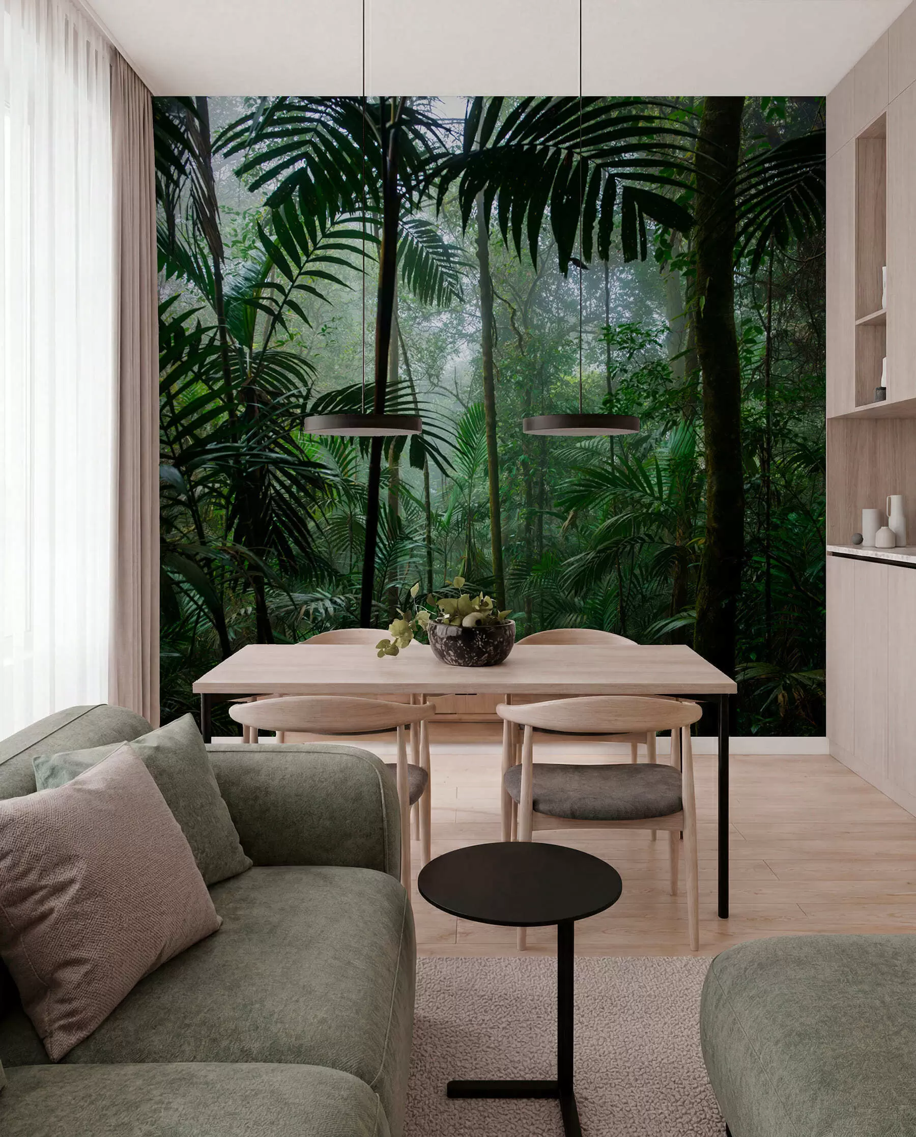 murales Un bosque tropical u72344