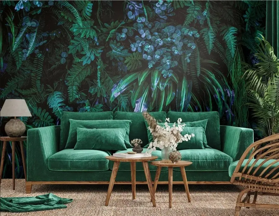Wall Mural Photo Wallpaper Tropics in the rainy season u72348