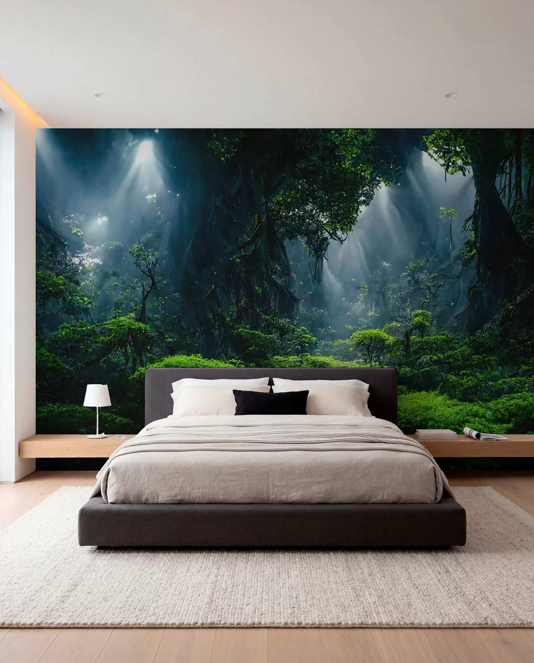 peintures murales Paysage forestier naturel u72430