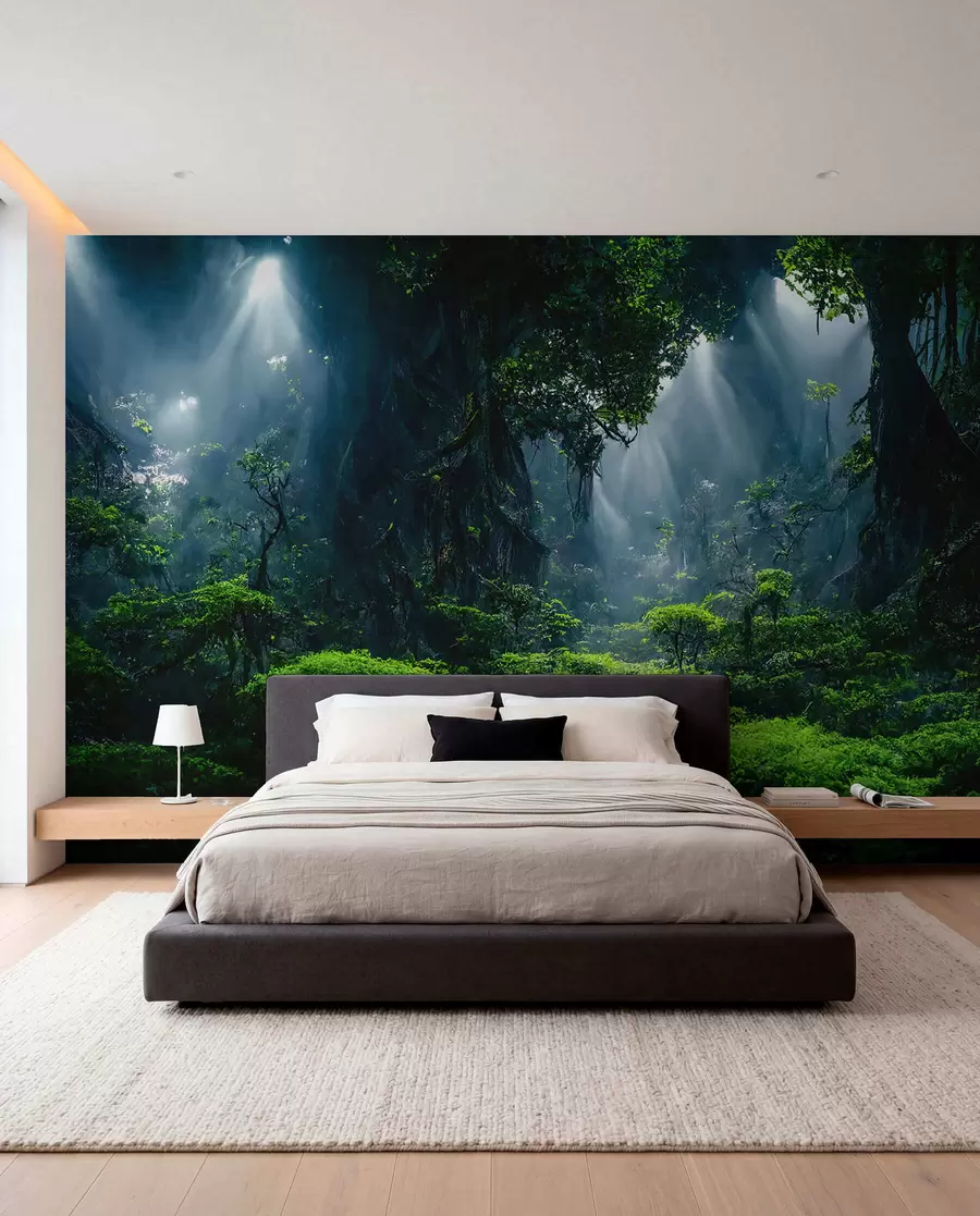 peintures murales Paysage forestier naturel u72430