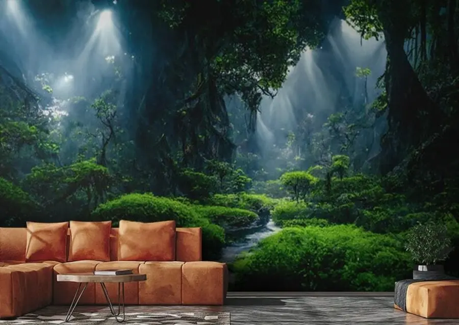 Wall Mural Photo Wallpaper Natural forest landscape u72430