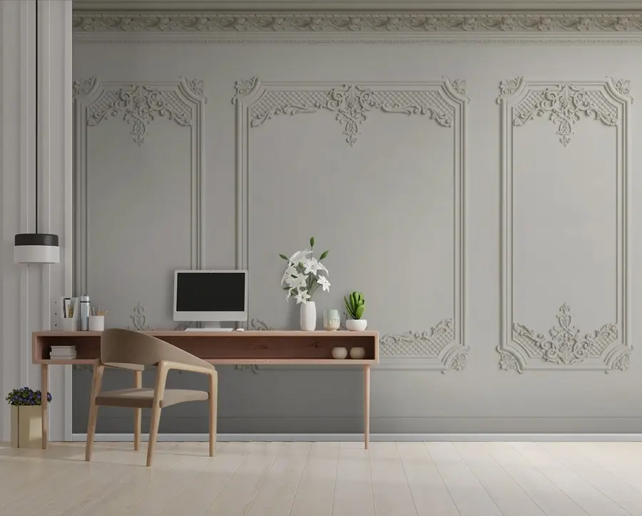 murales Patrón de estilo francés u72604