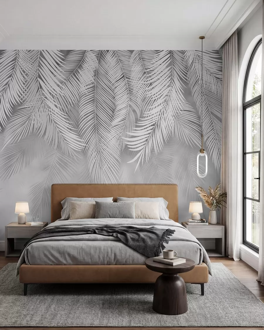 peintures murales Feuilles de palmier tombantes u48556v7