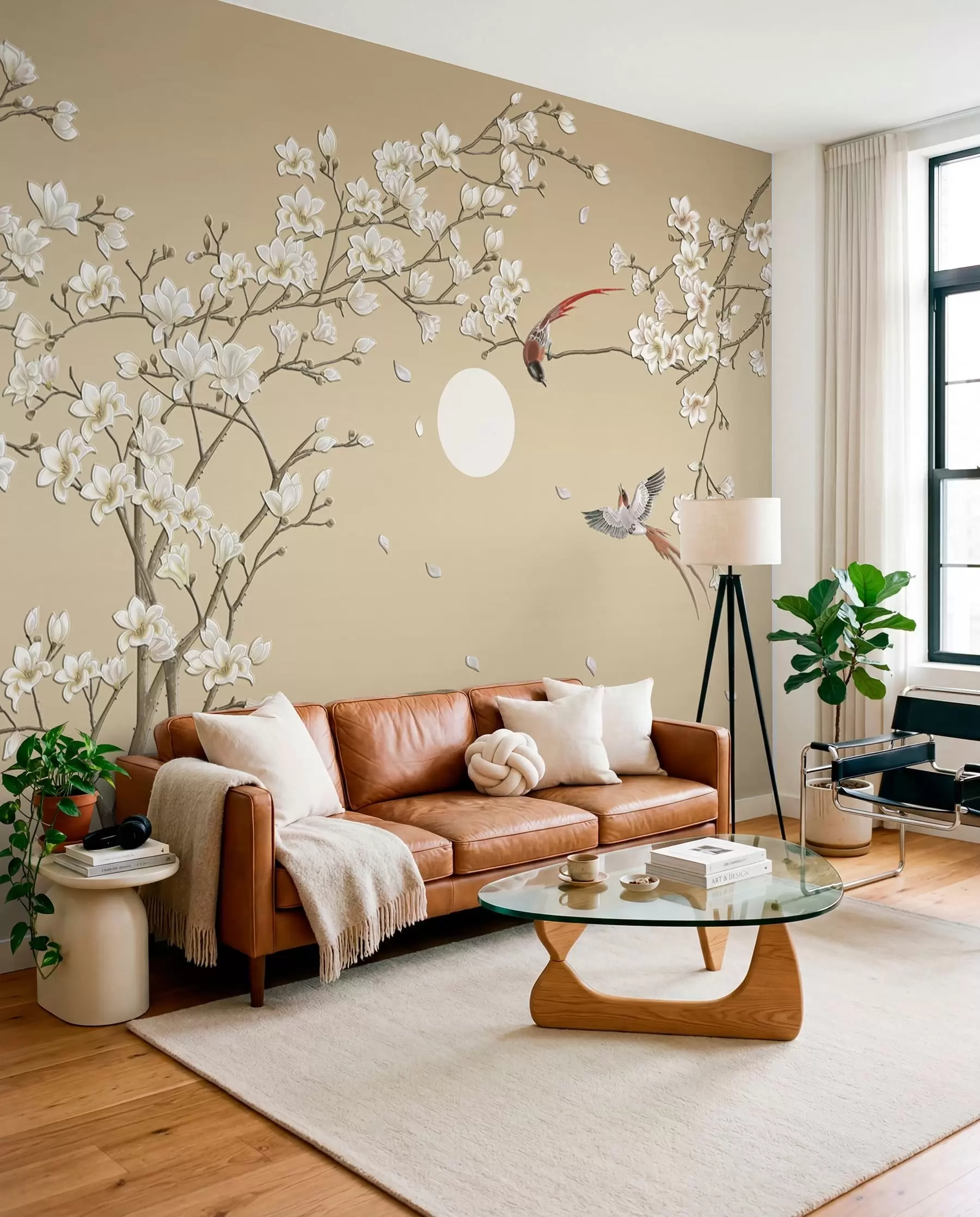 Wall Mural Photo Wallpaper Birds, Chinese style u72938