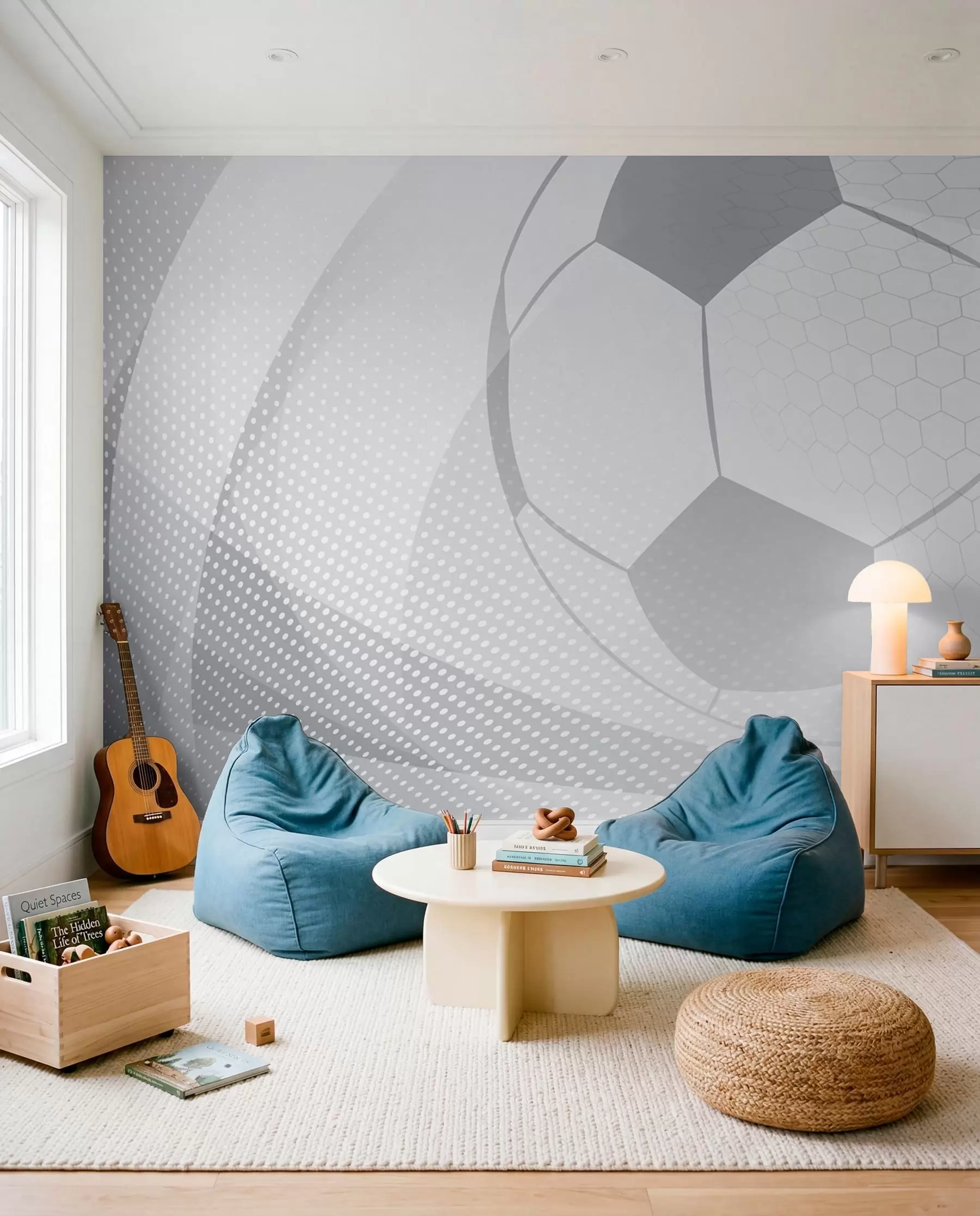 peintures murales Football léger u72781
