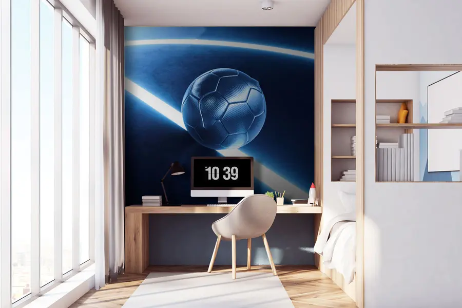 Wall Mural Photo Wallpaper Neon football u72791