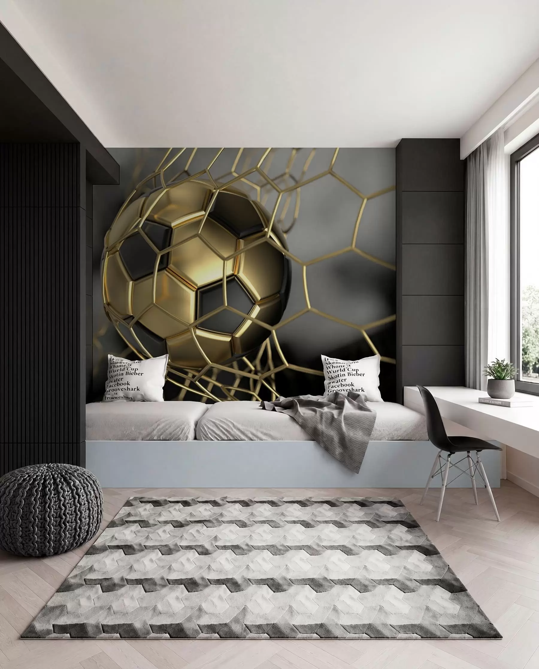 peintures murales But doré u73010