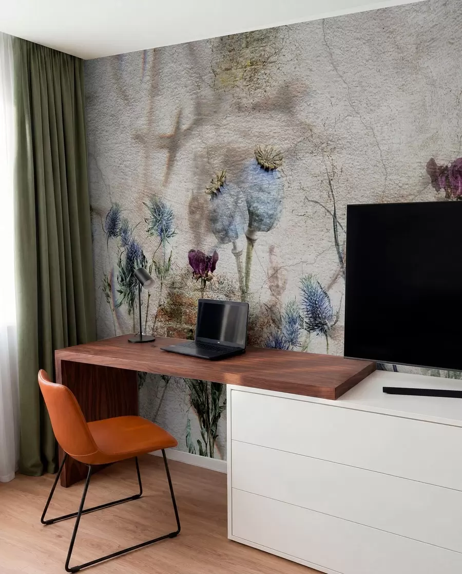 wall murals Flowers and herbs u72771
