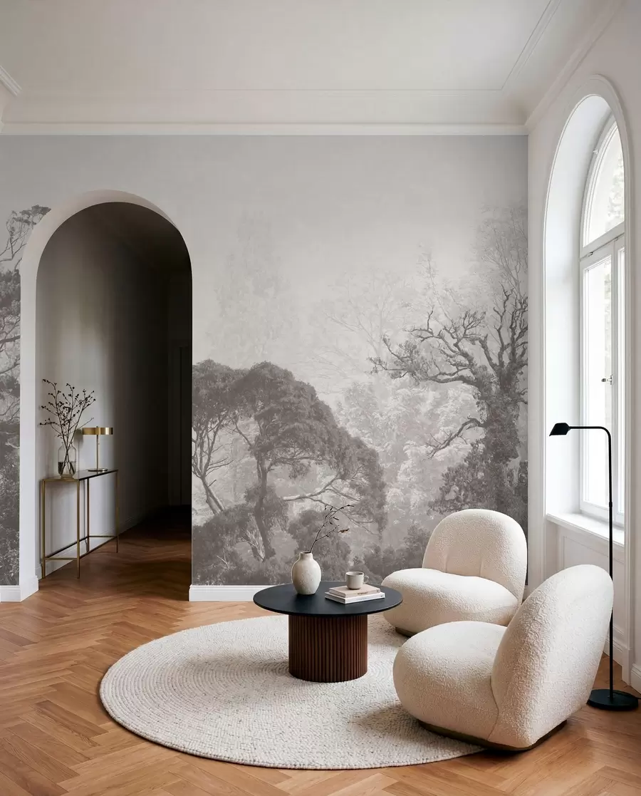 Wall Mural Photo Wallpaper Trees on the background of grunge u79824