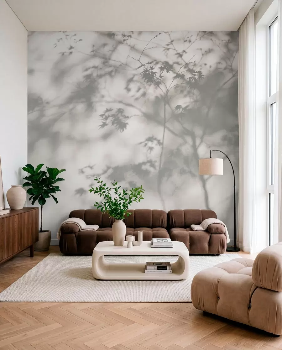 Wall Mural Photo Wallpaper Shadow on the wall u79829