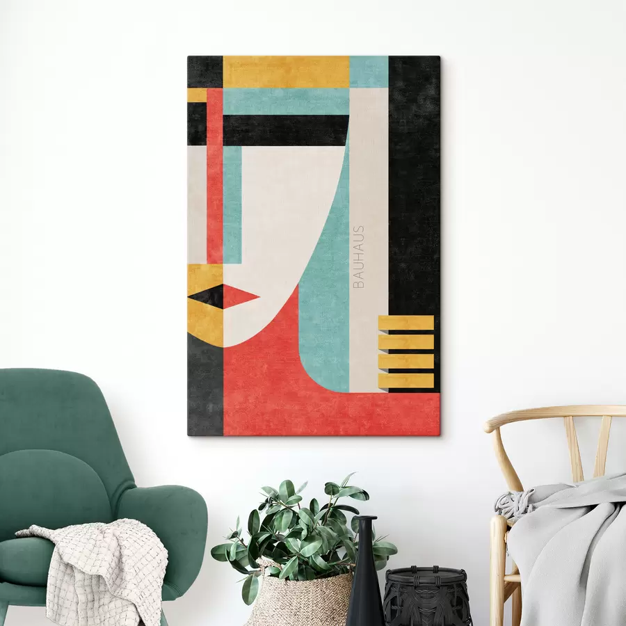 wall murals Look around the corner, abstraction s01793