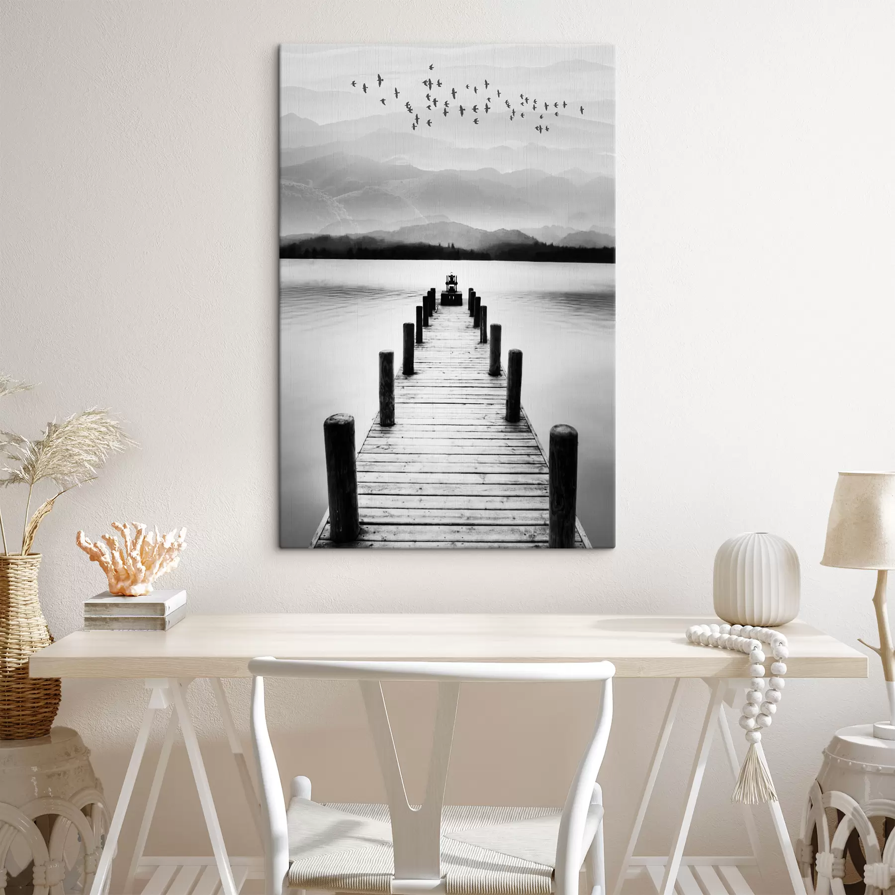 wall murals Water, cloud e sky s03914