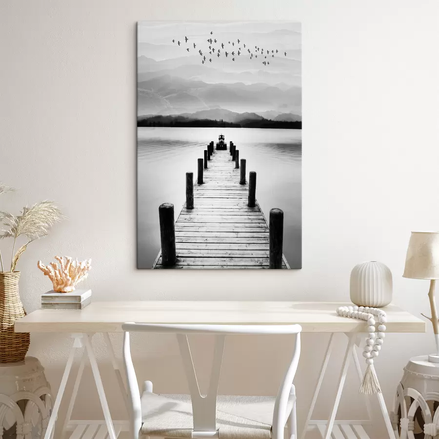 wall murals Water, cloud e sky s03914