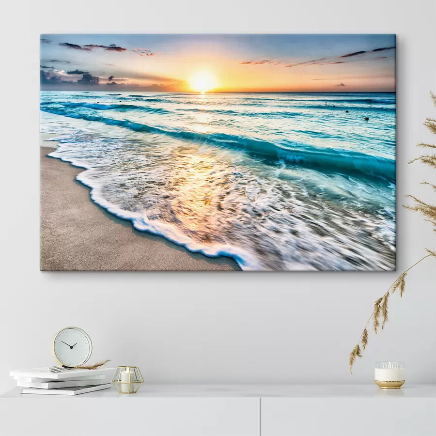 wall murals Azure Surf s08091