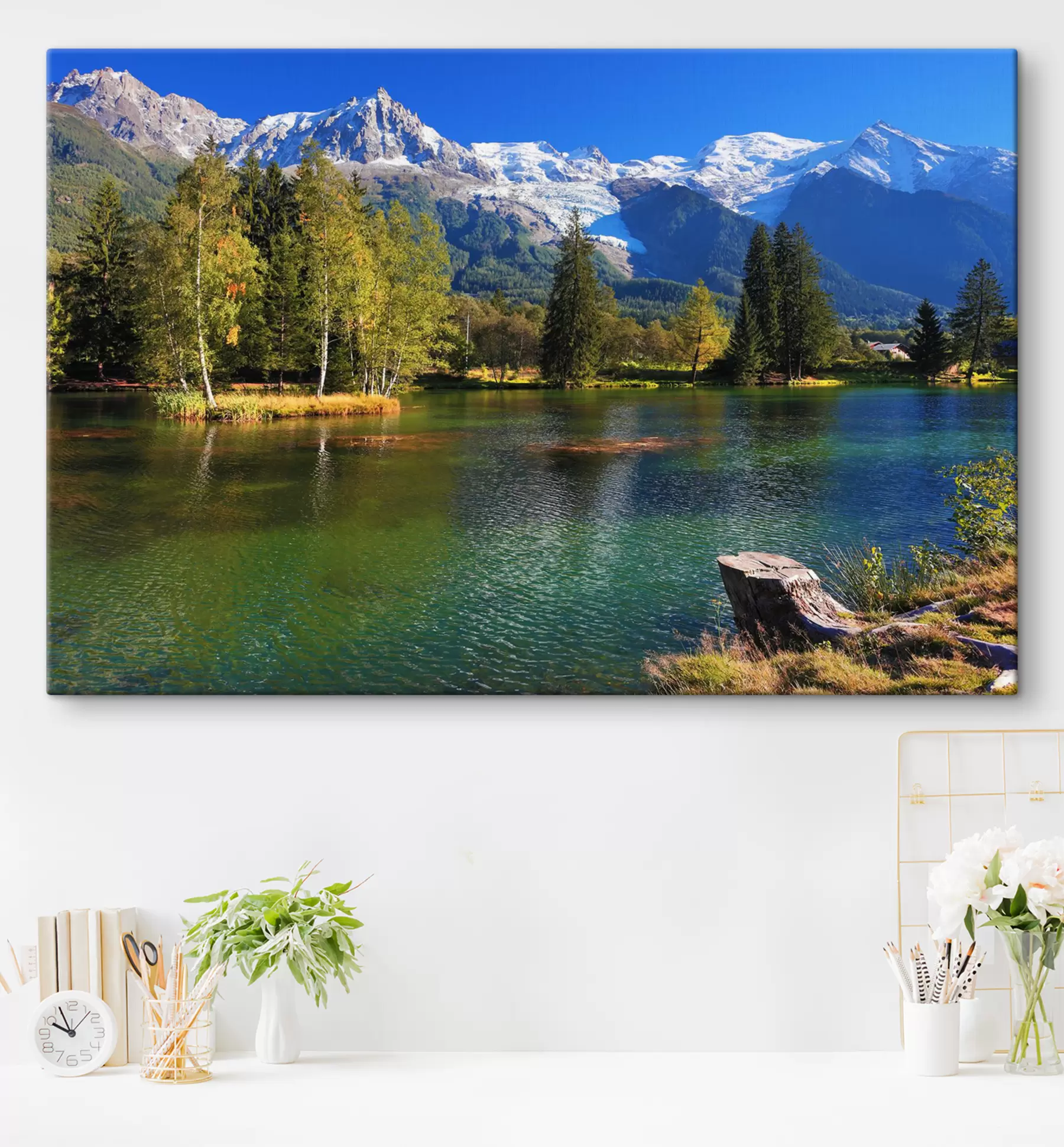 wall murals Water, sky e mountain s08443