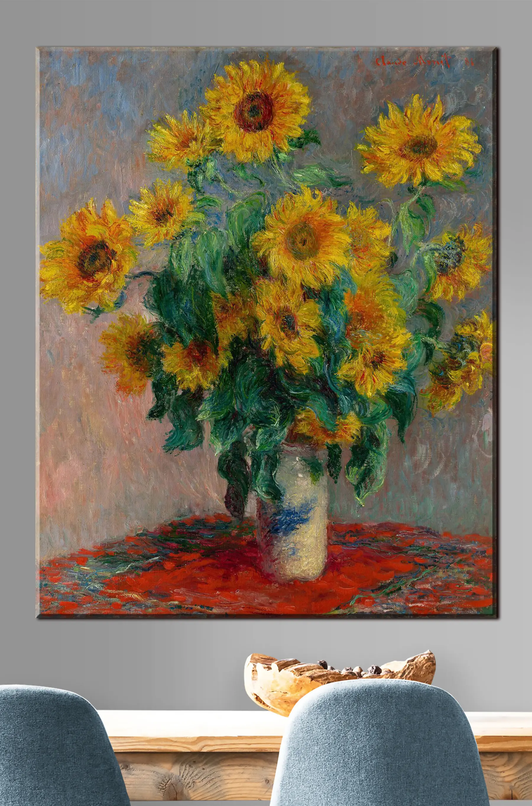 murales Girasoles. Vincent Van Gogh s12312