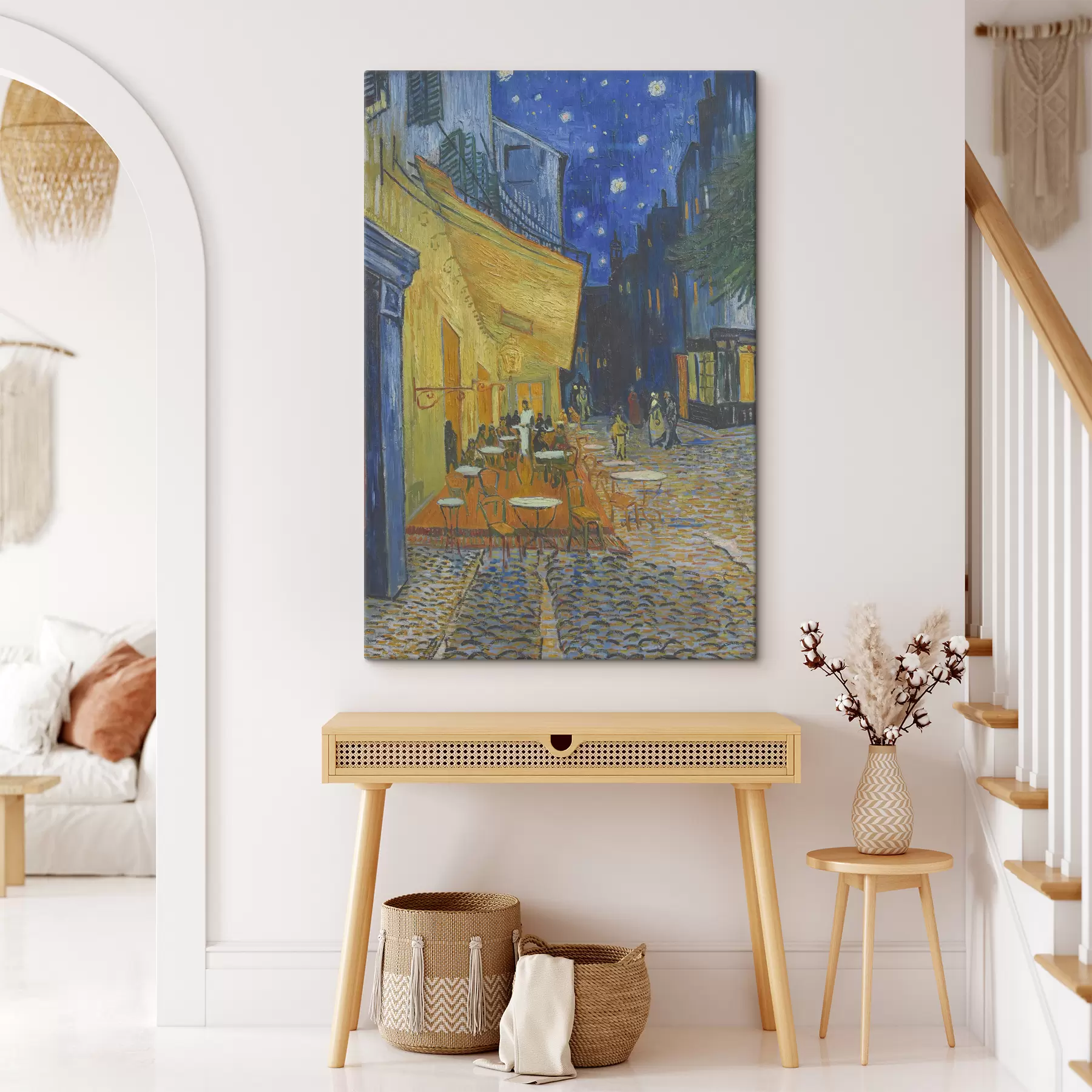 murales Terraza de café de noche, Vincent van Gogh s12313