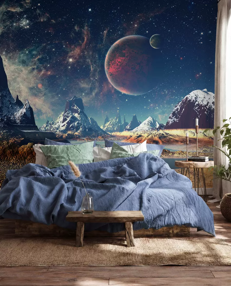 wall murals Alien landscape u55303