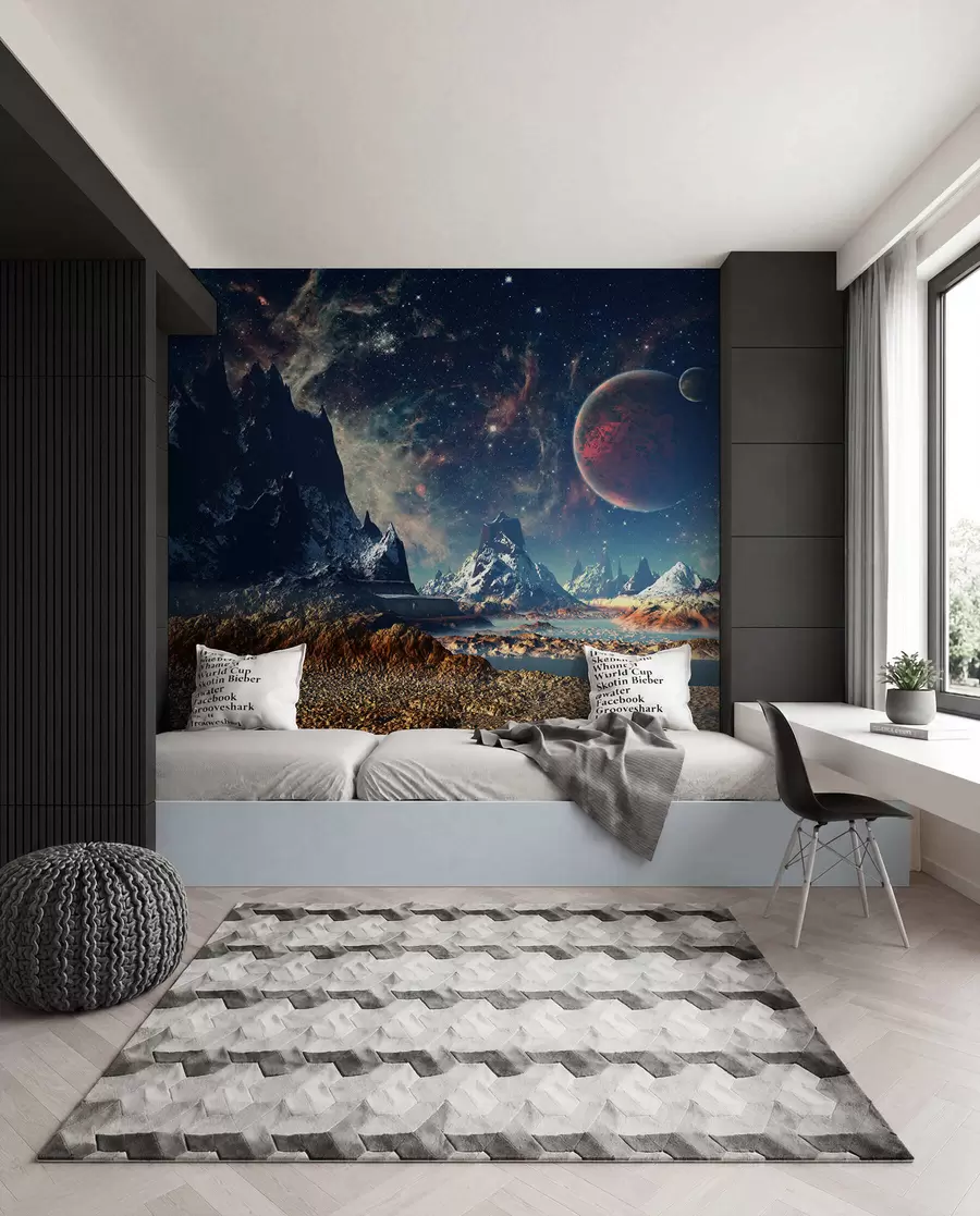 wall murals Alien landscape u55303