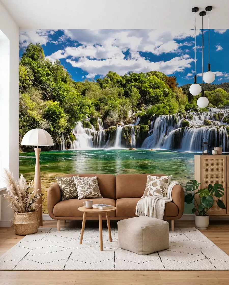 Wall Mural Photo Wallpaper Water, cloud e sky u55775