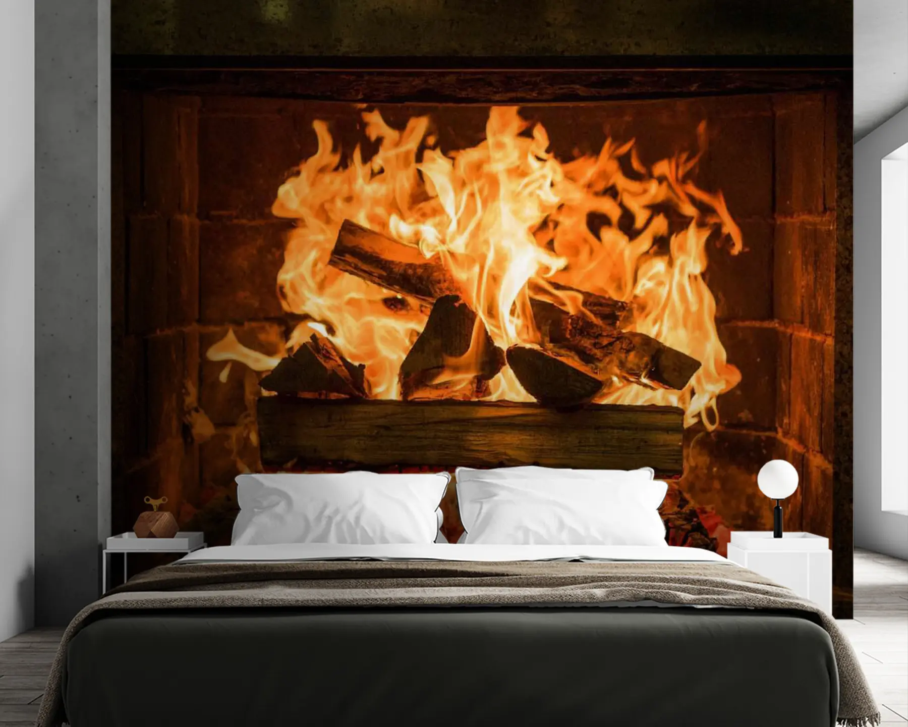 murales Chimenea de granito u56175