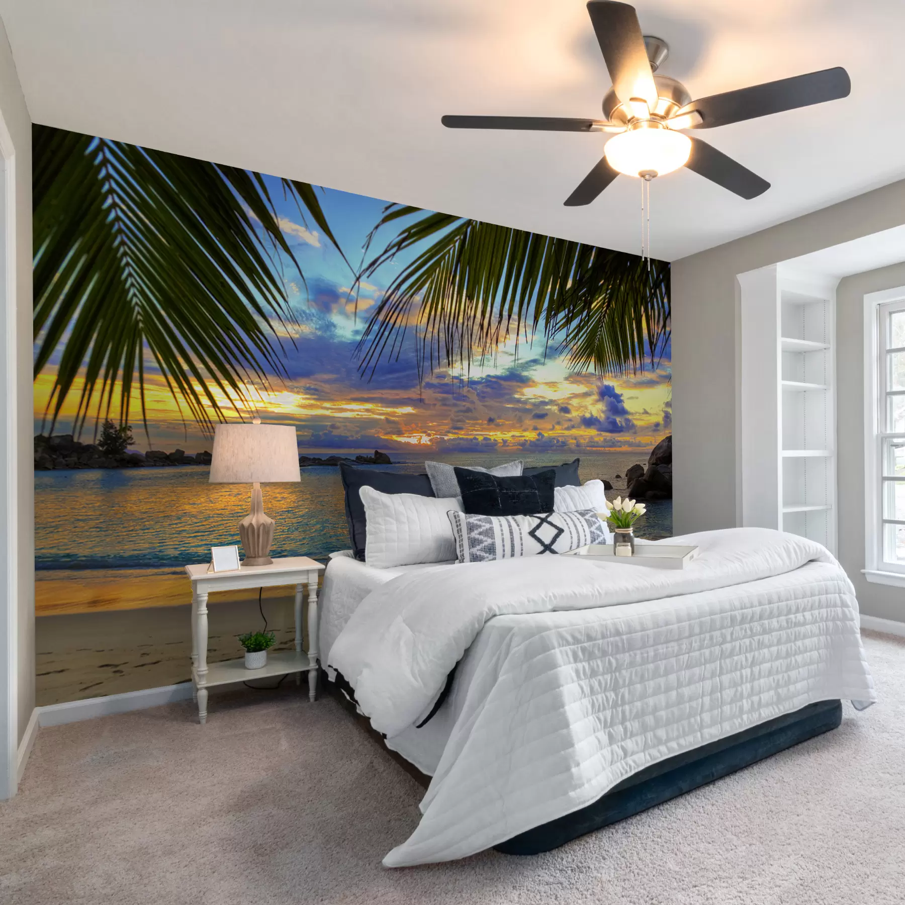 Wall Mural Photo Wallpaper Water, cloud e sky u56299