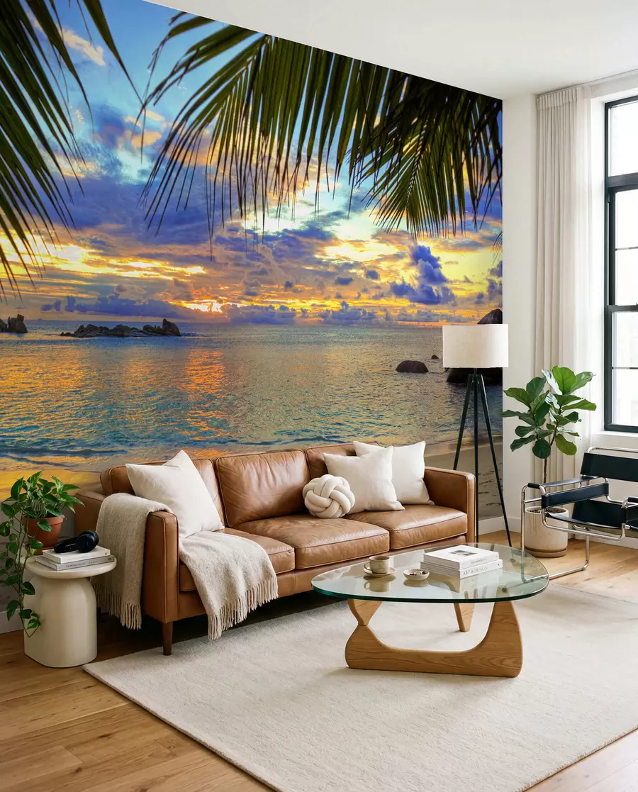 Wall Mural Photo Wallpaper Water, cloud e sky u56299