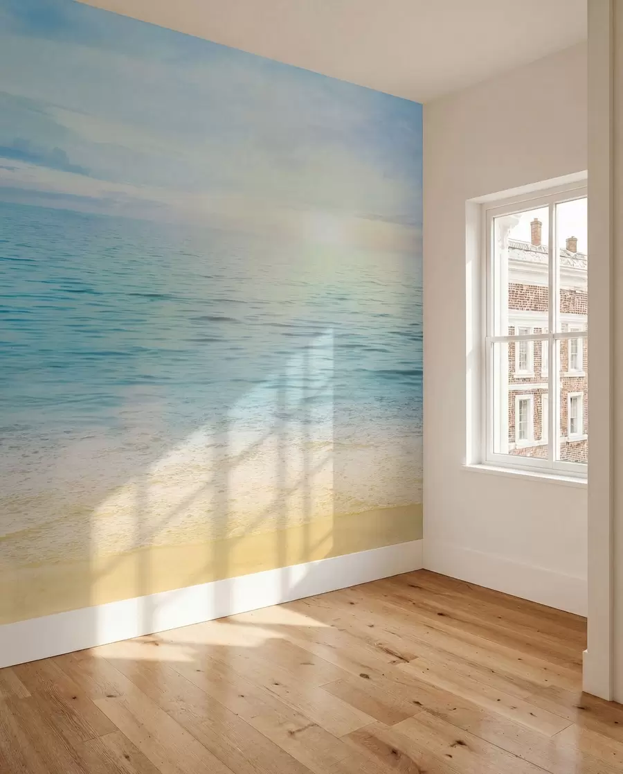peintures murales Eau, nuages et ciel u57176