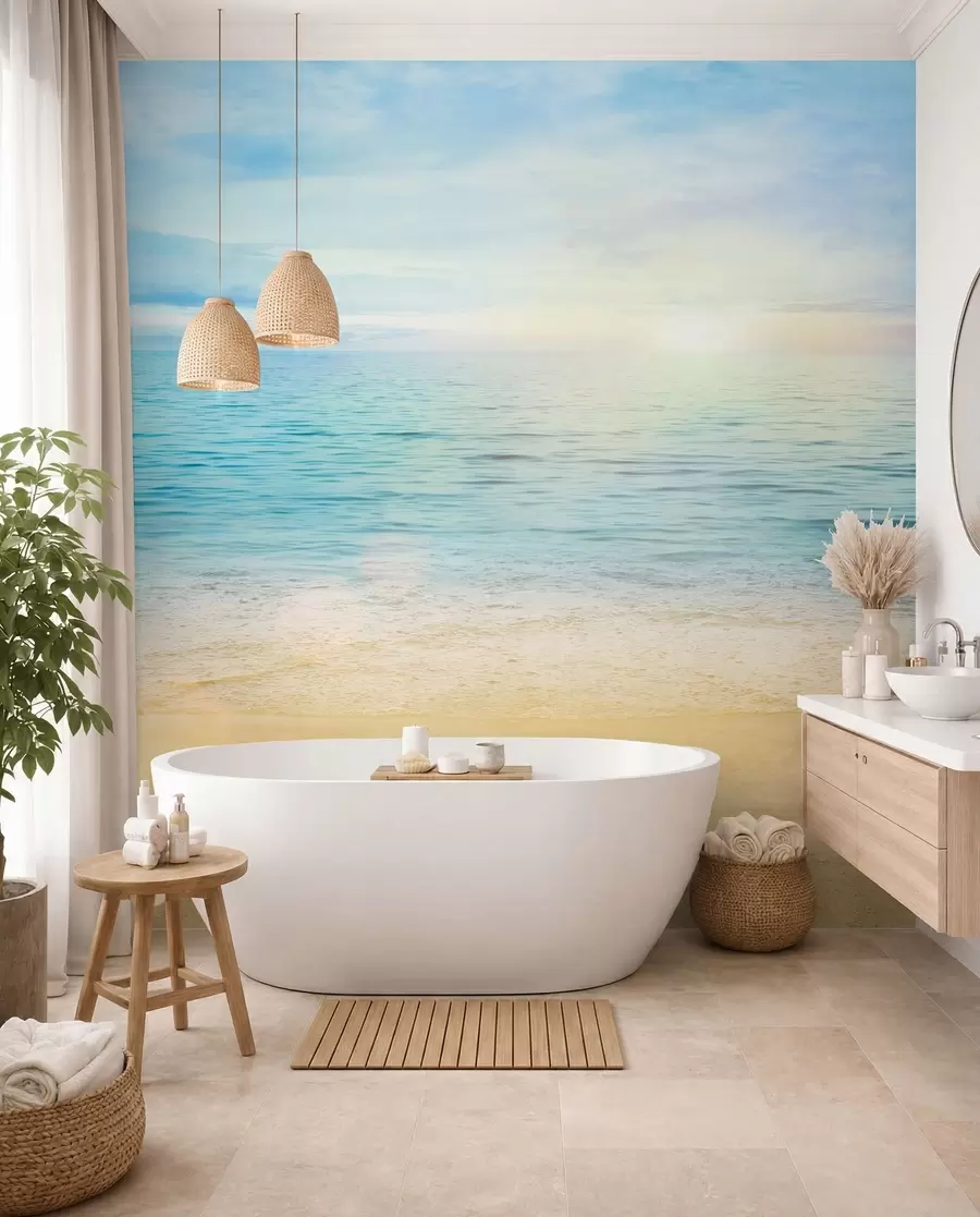 wall murals Water, cloud e sky u57176