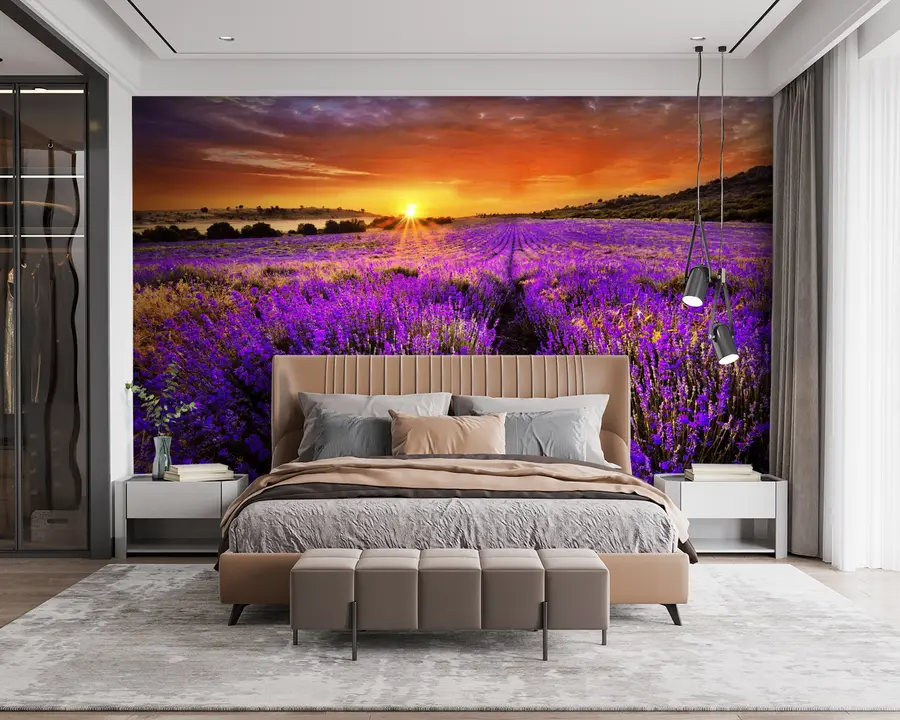 Wall Mural Photo Wallpaper Flower, cloud e sky u57609