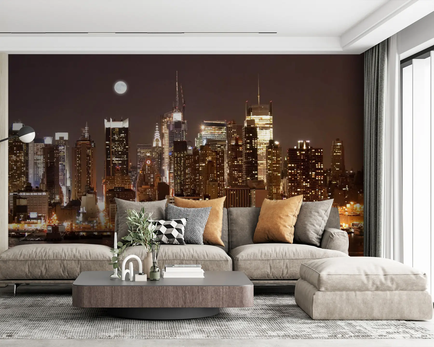 peintures murales Le front de mer de New York u57923
