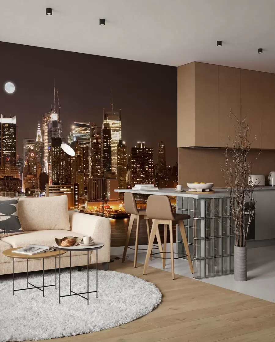peintures murales Le front de mer de New York u57923