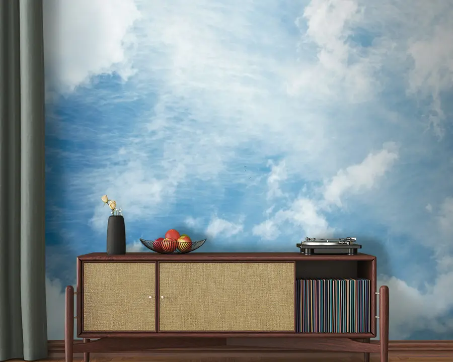 Wall Mural Photo Wallpaper Clouds, blue sky u21064