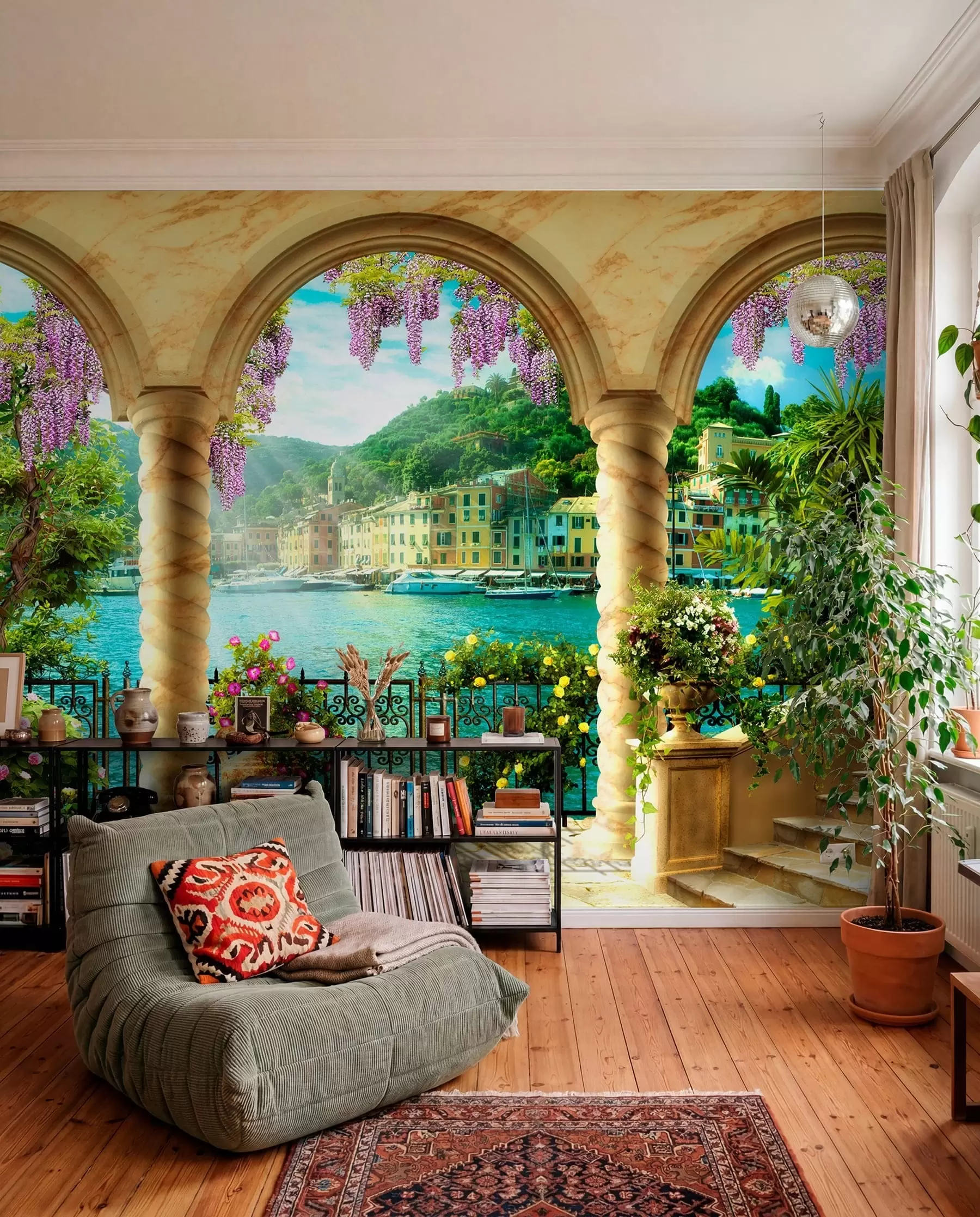 Wall Mural Photo Wallpaper Flower, water e plant u79431