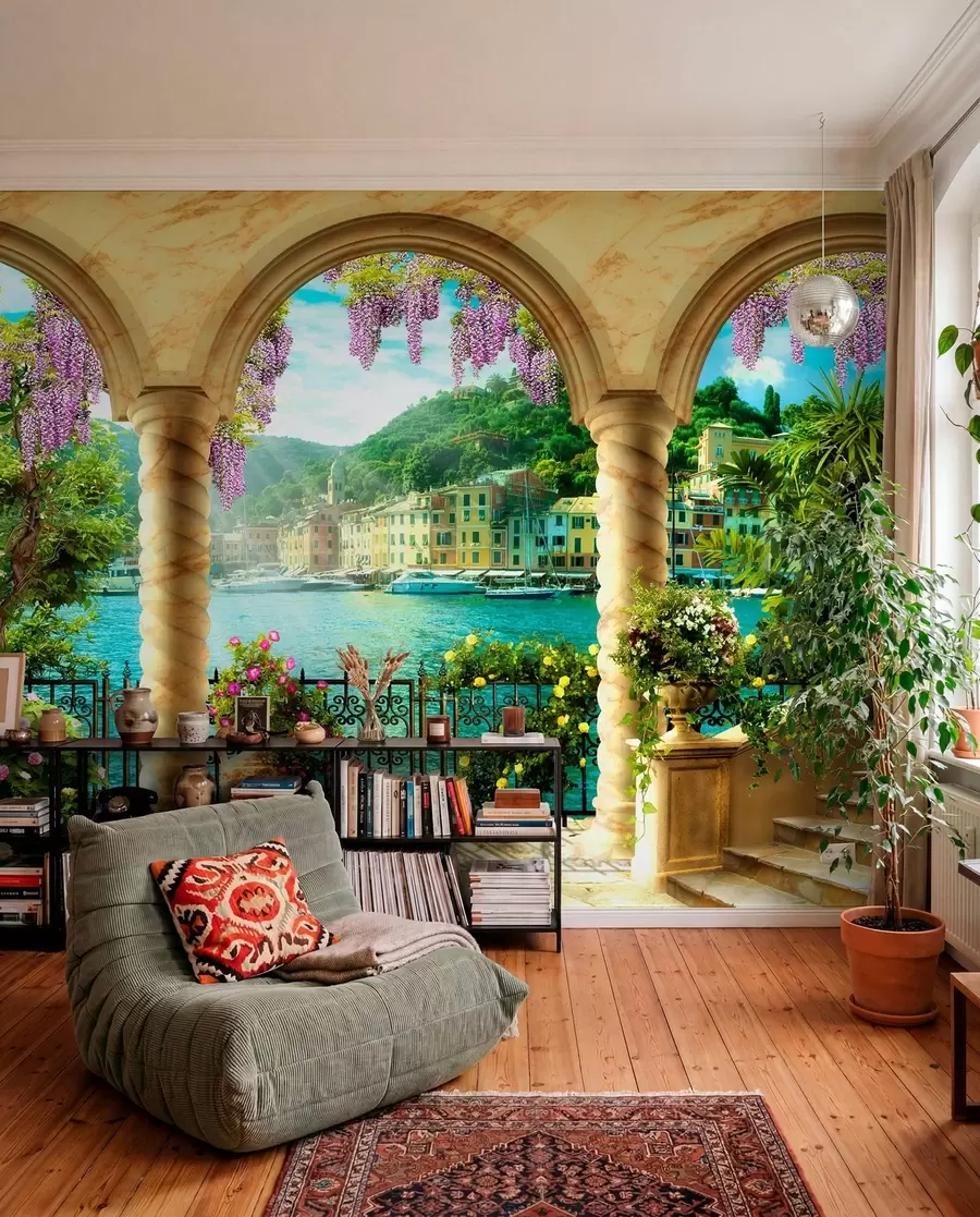 Wall Mural Photo Wallpaper Flower, water e plant u79431