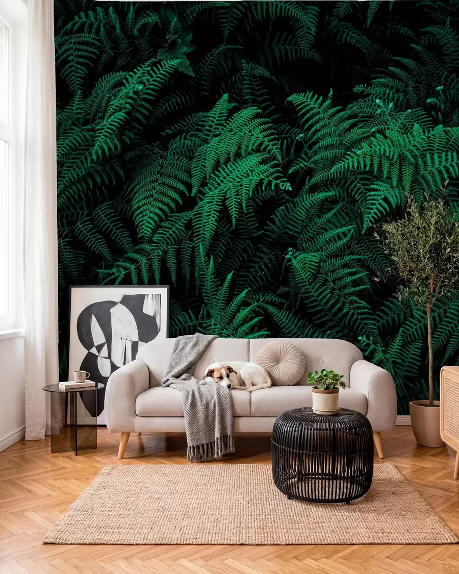 Wall Mural Photo Wallpaper Fern u73636
